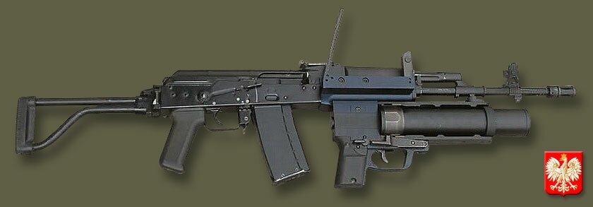 GPBO-40 установленный под 5,56 мм. автомат wz.96 Beryl