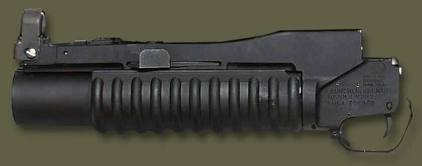 Подствольный гранатомет M203