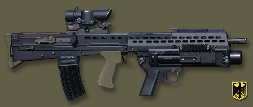 Штурмовая винтовка L85A2 с AG36